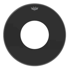Remo Ebony Ambassador Bass 22" Ported Drumhead