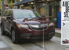 2014 ACURA MDX CROSSOVER SUV 4 PG ROAD TEST ARTICLE