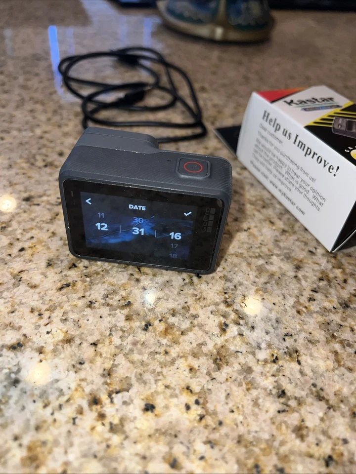 GoPro Hero 5 Black 4K HD Action Camera with New Battery Charger, and Cord - Image 3 of 4