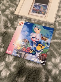 Detana Twin Bee W/Case Manual PC Engine Hu Card US Seller Complete Free shipping