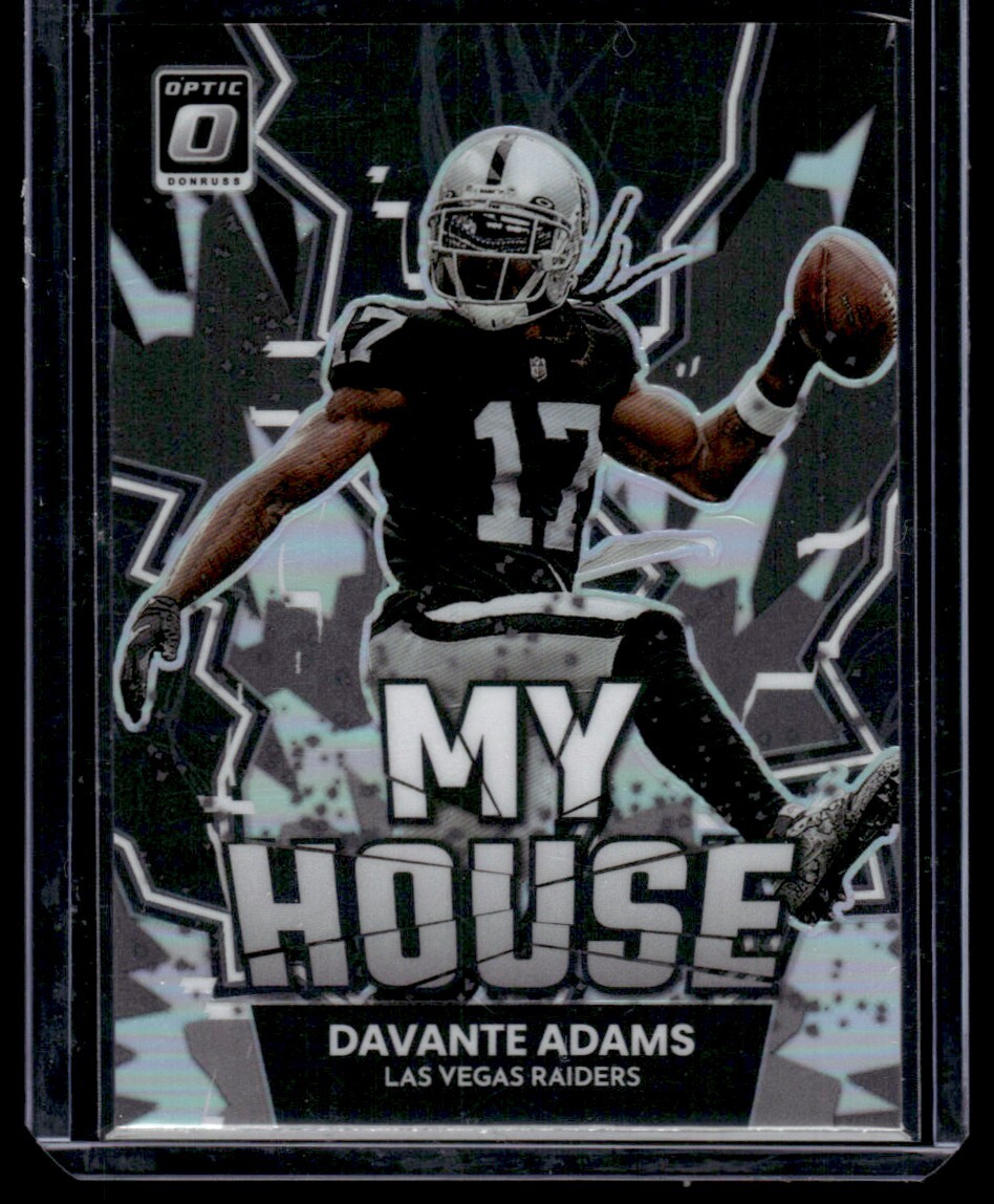 2022 Donruss Optic My House! Davante Adams Las Vegas Raiders #MH-9