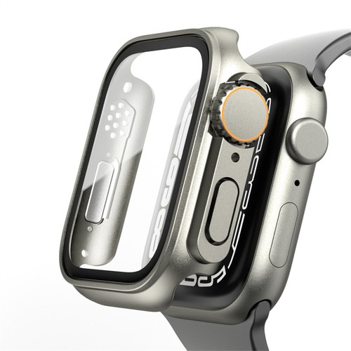 Funda protectora de vidrio templado de 45 mm cambio a ultra para Apple Watch serie 76SE54 - Imagen 10 de 19