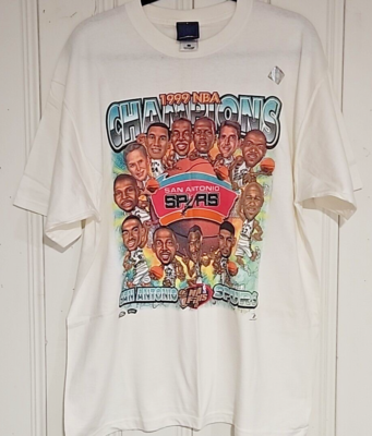 Vintage 1999 San Antonio SPURS NBA Champions T-shirt Vintage 1999 San Antonio SPURS NBA Champions T-shirt