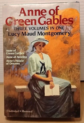 Anne of Green Gables by L. M. Montgomery - 3-in-1 Edition Hardcover w/ DJ - 1988