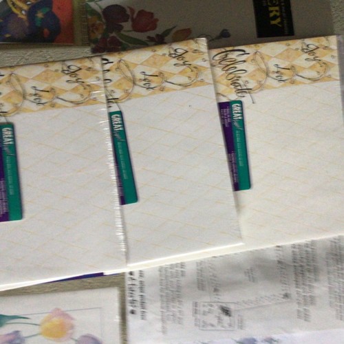 Geographics Holiday ,Floral paper 500 sheets & envelopes business cards + NEW - Picture 7 of 10