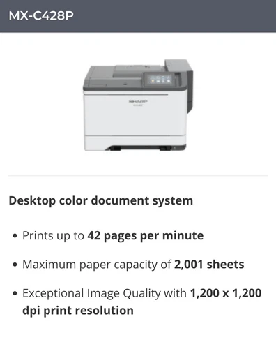 Sharp MX-C428P