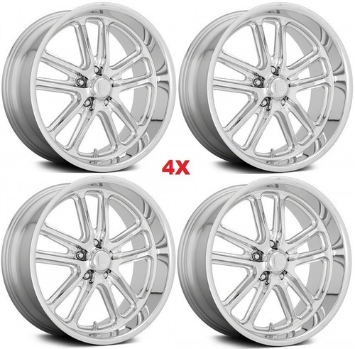 24 CHROME WHEELS RIMS US MAGS C10 C-10 BULLET 24X10