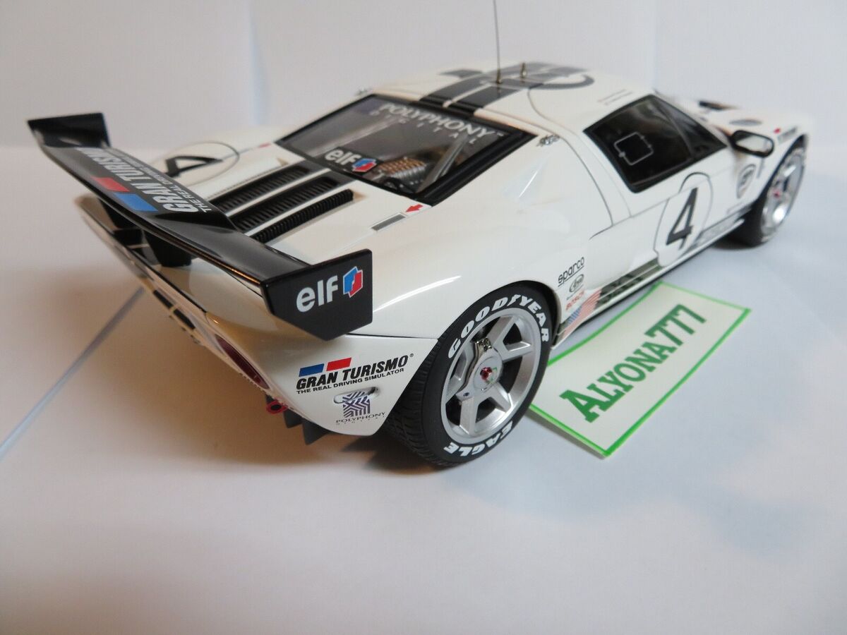 1/18 Ford GT LM Spec Gran Turismo 4 (AUTOart), Hobbies & Toys, Toys & Games  on Carousell