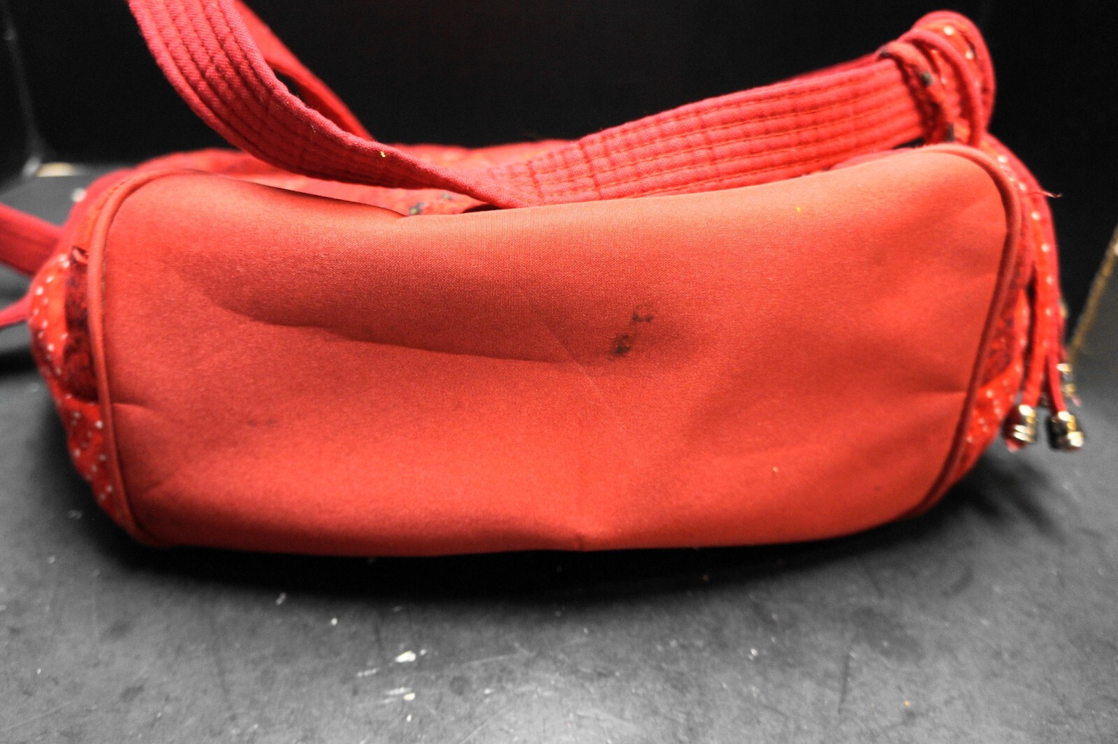 Donna Sharp Ruby Red Patchwork Quilted Tote Bag P… - image 7