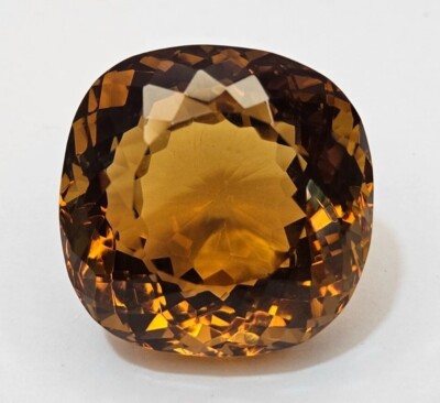 VVS Imperial Topaz Cushion Cut 142-143 Ct Natural Loose Gemstone EGL Certified