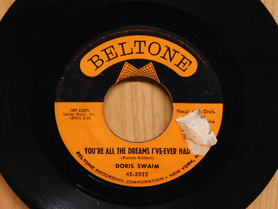 Doris Swaim Soul 45 Youre All The Dreams Ive Ever Had on Beltone