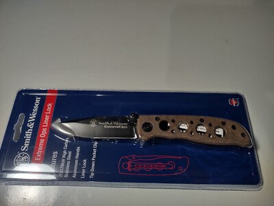 Smith & Wesson Extreme Ops Folding Knife 