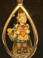 Vintage Goebel  Hummel RAREValentine Necklace Collector's Club Original