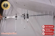 HD Digital Yagi TV Antenna Outdoor UHF VHF 200 Mile Range Roof Attic Mount