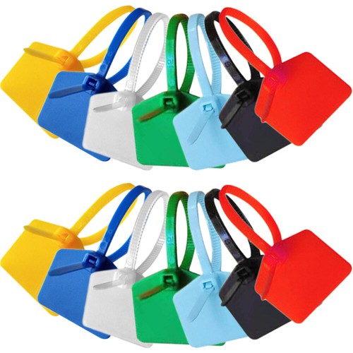 120Pcs Portable Cord Tags Cable Identifier Tags Cable Straps Labels - Bild 9 von 12