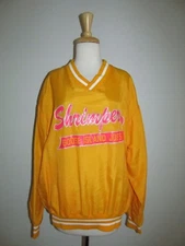 Retro Size M Shrimpers Goose Island Joe's Nylon Windbreaker V-Neck Pullover