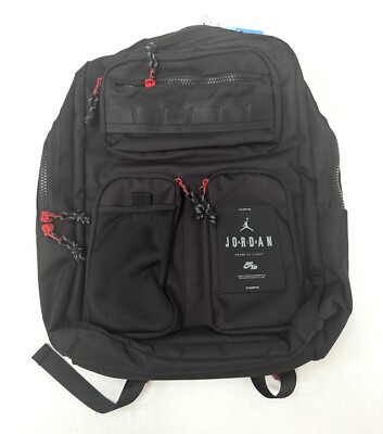 Jordan Air Hesi Bred Backpack Bag Nike Limited Release With Tags