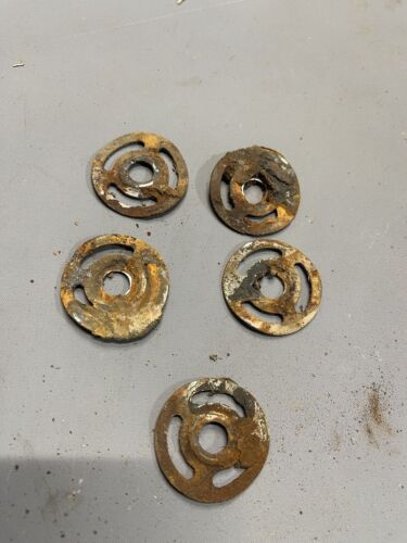 1962-1968 Ford Galaxie Fairlane Front Bumper Bracket Frame Bolt Washers Marauder - Picture 1 of 1