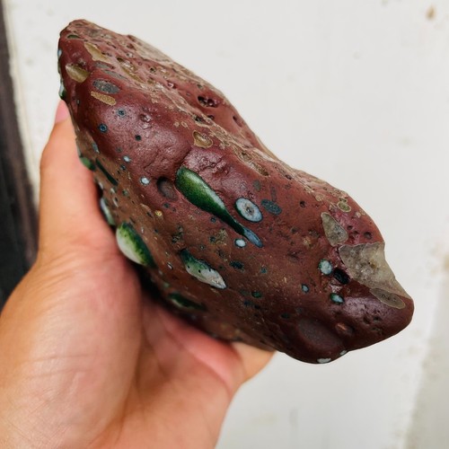 766g Rare Large Natural Gobi Agate Quartz Crystal Mineral Rough Specimen Healing - Picture 16 of 16