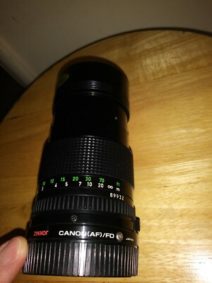 ZYKKOR CANON Lens Scope Camera Canon AF FD 135mm f/2.8 Zykkor Japan New