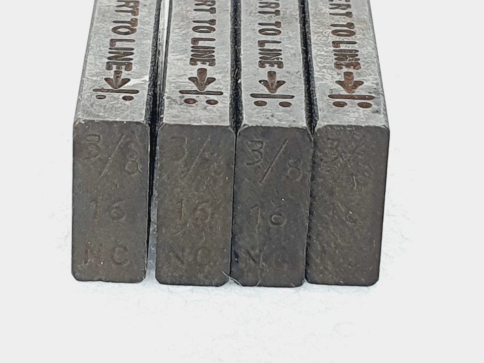 RIDGID 500B Bolt Dies 3/8"-16 UNC, Chasers For 500B Machine Heads - Image 3 of 4