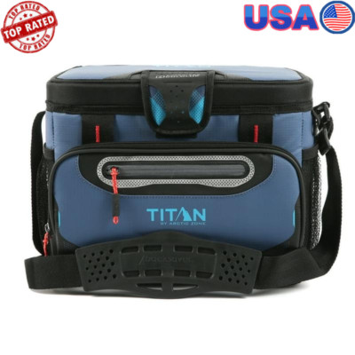 Travel Bag Zipperless Soft Cooler 12Can Leak Proof Insulated
