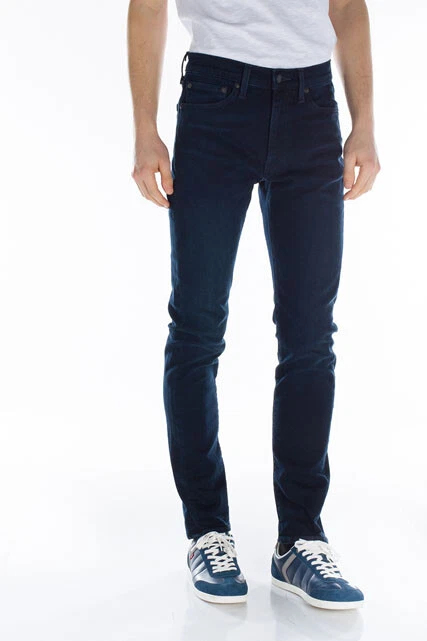 Men s Levi s Premium 510 Skinny Blue Black Stretch Jeans 055100871