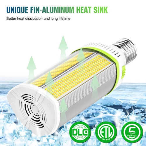 LED Corn Light Bulb Commercial 120/100/80W Adjustable E39 Base 5700K 5000K 4500K - Picture 3 of 14