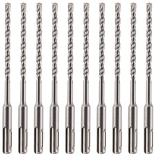 10pcs - 5.5mm x 160mm Long SDS Plus Masonry Drill Bit TCT For Brick Stone Etc