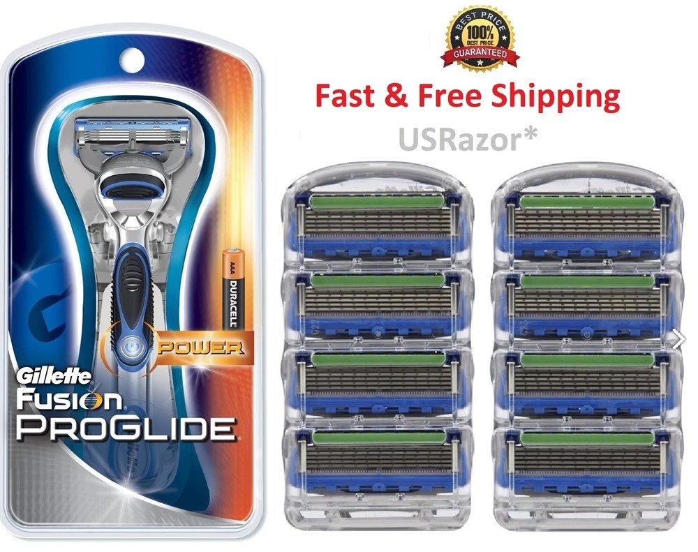 Differences in blades Gillette Fusion Proglide VS Gillette Fusion
