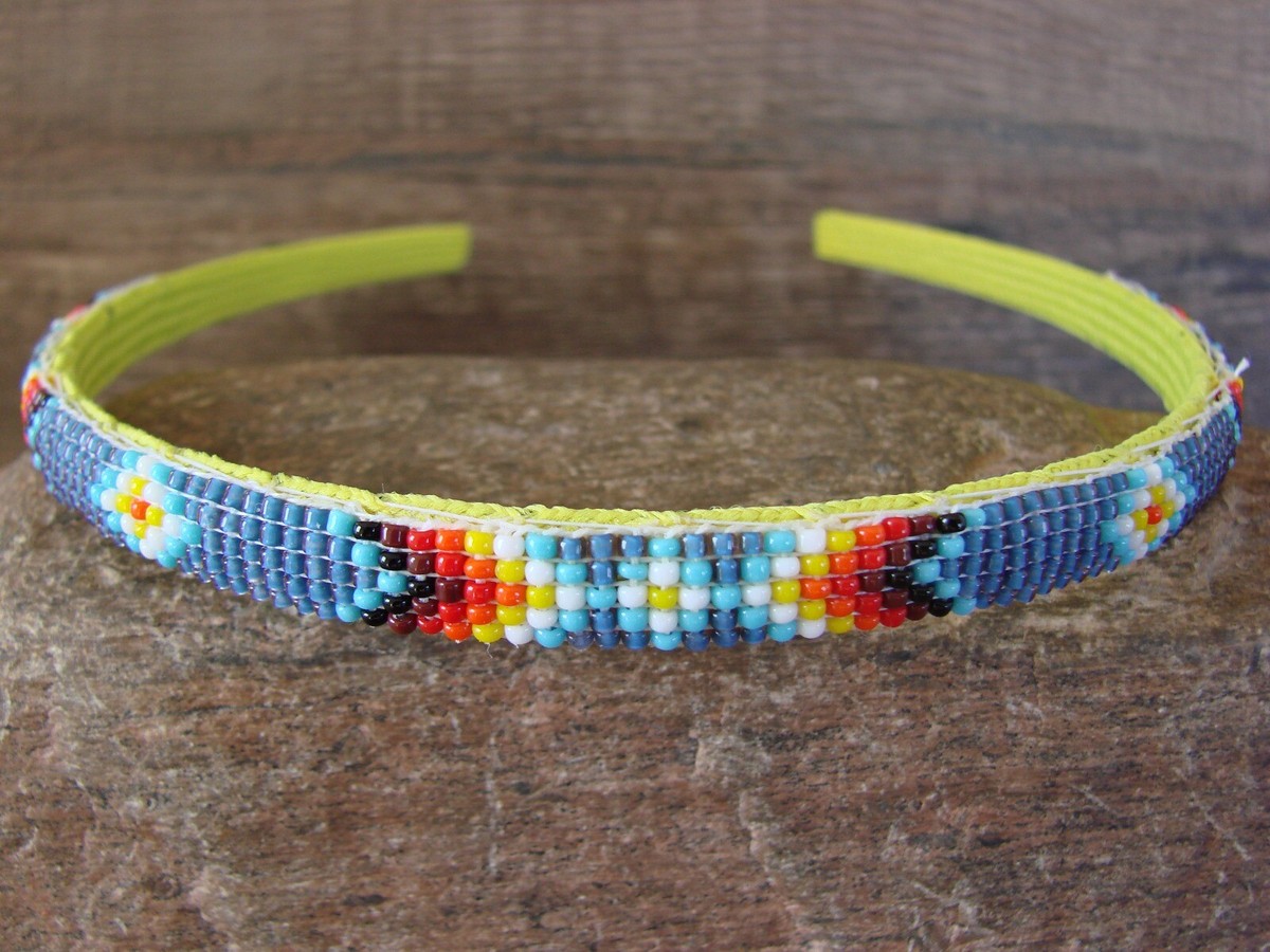Hand beaded head band Headbands :: Hand beaded headband main image 3