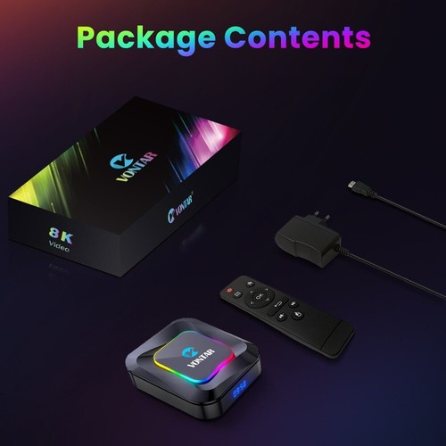 TV Box Support 8K Video Support Google Voice Input Media Player Set Top Box New - Picture 22 of 34