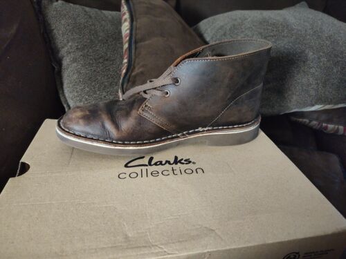 Clarks Bushacre 2 Herren Chukka Stiefel - Bienenwachs, US Größe 7 - Bild 4 von 12