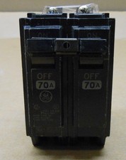 * GENERAL ELECTRIC 80 AMP 2 POLE CIRCUIT BREAKER THQB2180.............YI-208