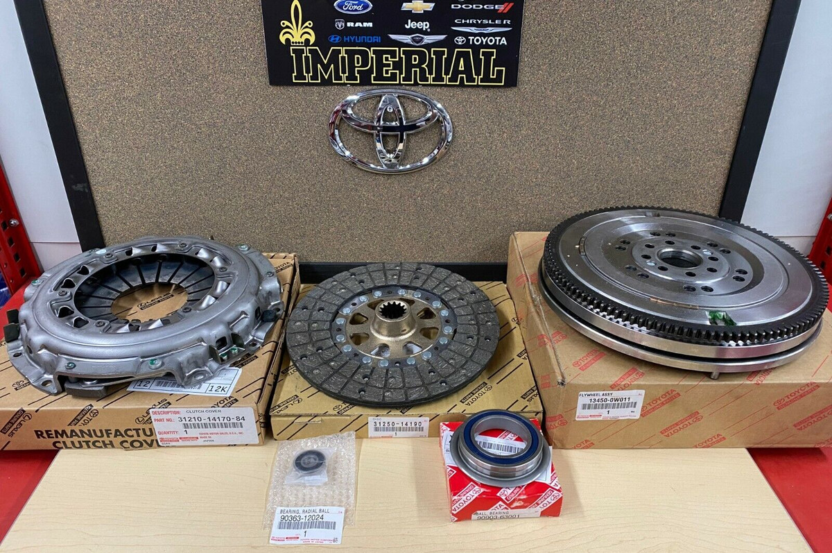 TOYOTA SUPRA 1993-1998 TURBO 3.0L 6 SPEED GENUINE OEM CLUTCH KIT 