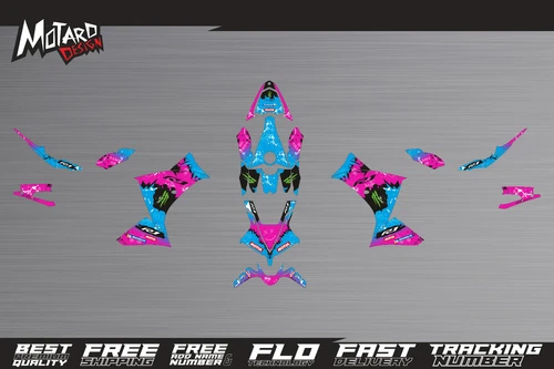 Graphics Kit for Yamaha YZF R1 2009 2010 2011 2012 2013 2014 Decals Stickers