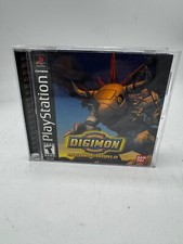Digimon World (Sony PlayStation PS1, 1999) Black Label With Manual And Case CIB