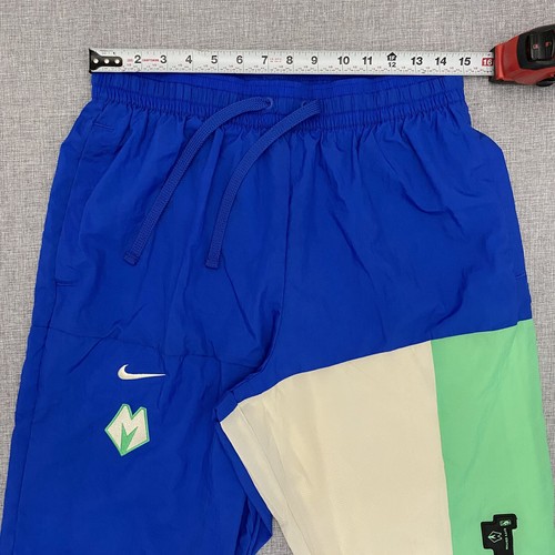 Nike Courtside Starting Five Mens Medium Milwaukee Bucks City Edition Pant New - Picture 4 of 15
