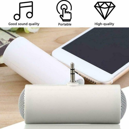 Mini Altavoz Estéreo MP3 Portátil Teléfono Portátil Portátil Tableta Enchufable 3.5mm. D7Y1 - Imagen 2 de 14