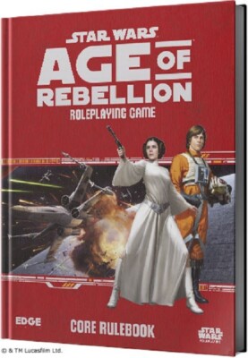 Star Wars Age of Rebellion RPG Core Rulebook - Edge Studio - Neu