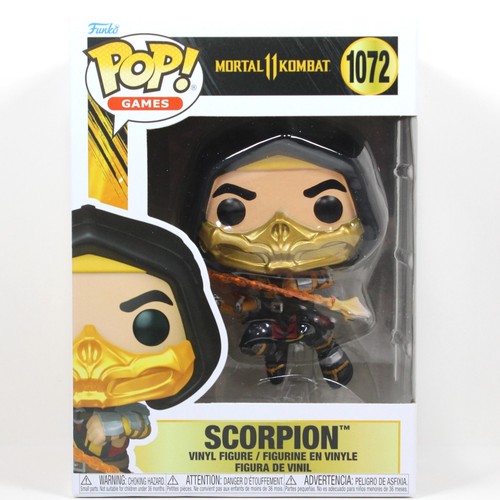 Funko Pop! Mortal Kombat 11 Fatality Scorpion 1072 Sub-Zero 1073 Kitana 1074 Set - Picture 3 of 23