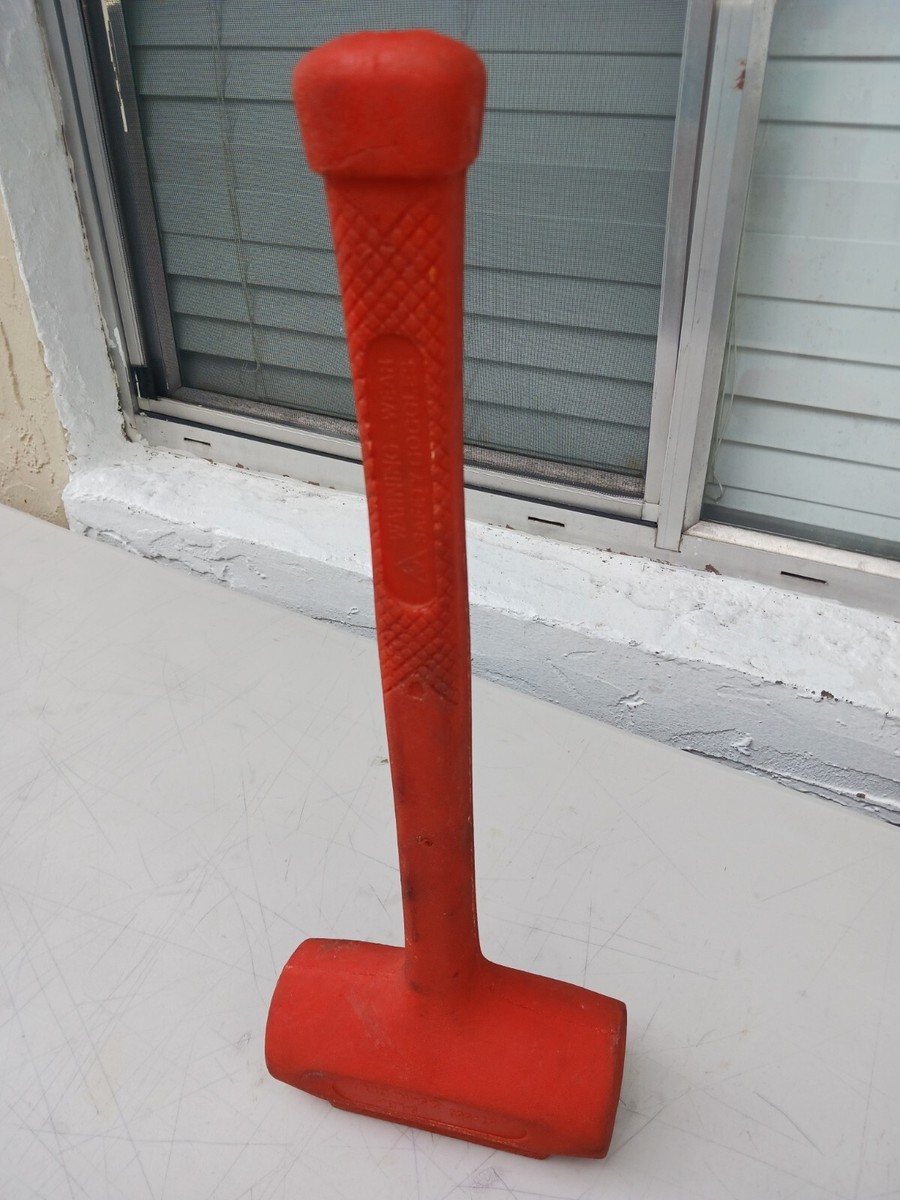 Stanley 57-550 Compo-Cast Soft-Face Sledge Hammer - Orange for