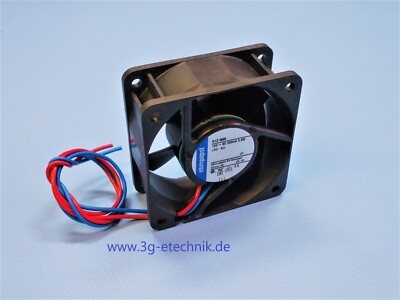 612 NHH ebmpapst DC-Lüfter 12VDC   60x60x25mm  612NHH
