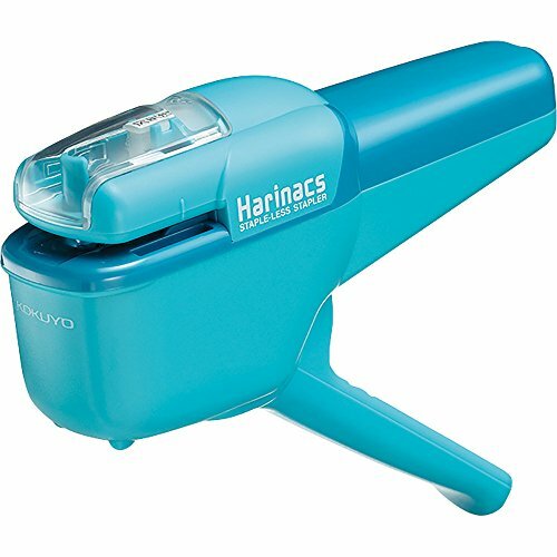 Agrafeuse Kokuyo SLN-MSH110LB sans agrafeuse Harinacs 10 feuilles bleu clair ...