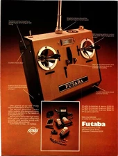 Futaba FP-6EN Transmitter Print Ad Ephemera Wall Art Decor