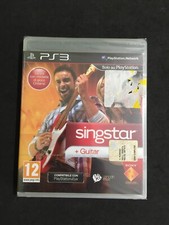 SINGSTAR GUITAR SONY PLAYSTATION 3 PS3 PAL ITALIANO NUOVO!