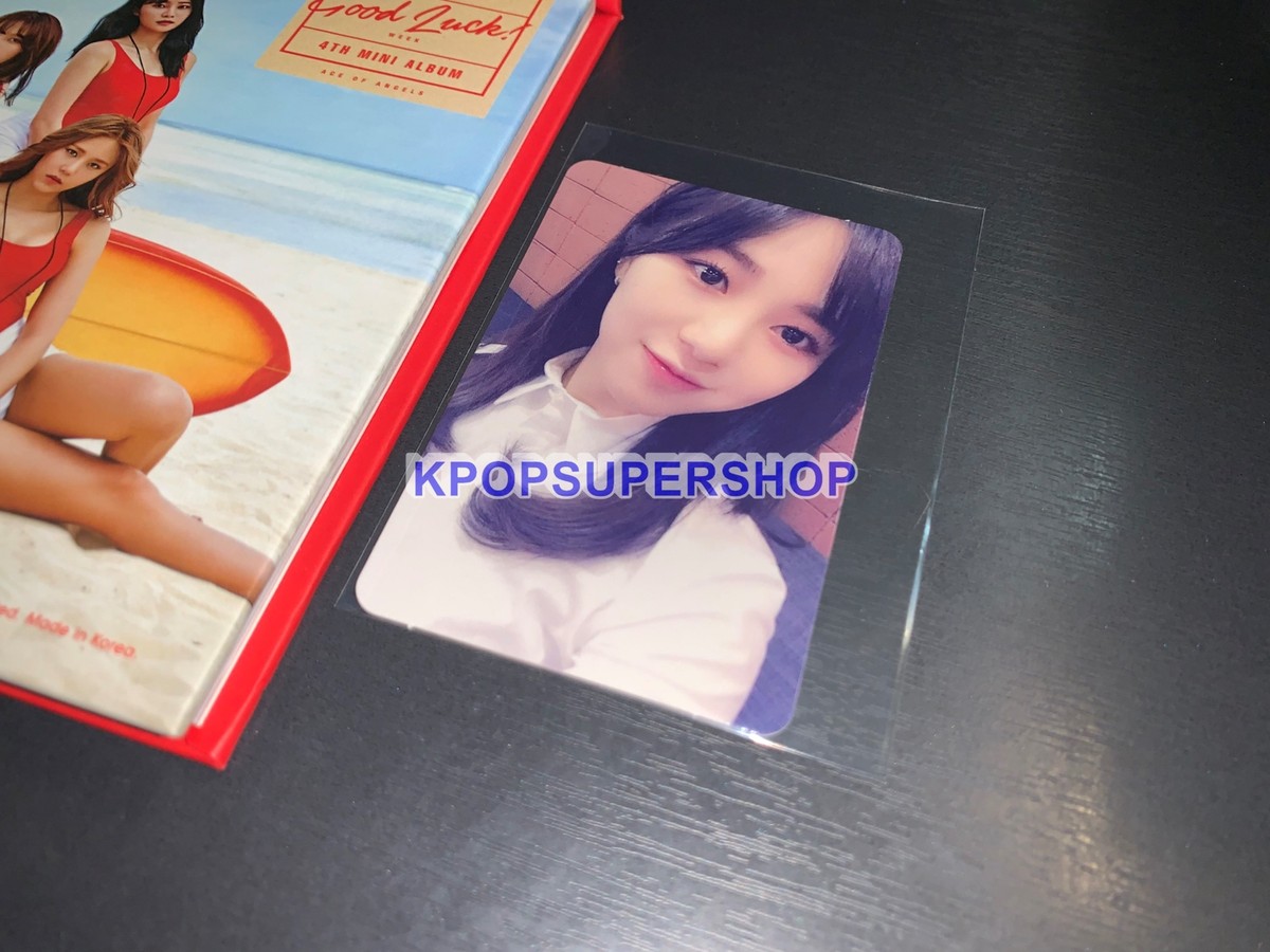 AOA 4th Mini Album Good Luck Week Ver. CD Great Mina Photocard