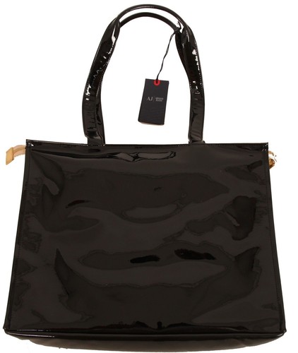 Borsa a mano donna Armani Jeans borsa shopper nera 38 cm x 10 cm x 29 cm - Foto 2 di 4