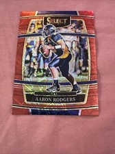 2022 Select Draft Picks Aaron Rodgers Red Lazer Prizm Concourse #28