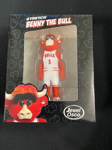 2025 Chicago Bulls SGA 4/4 Benny the Bull Stretch Action Figure